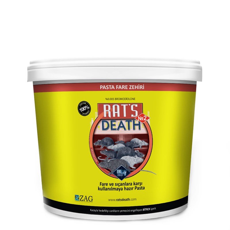 Rats Death Fare Zehiri Pasta 2,5 Kg