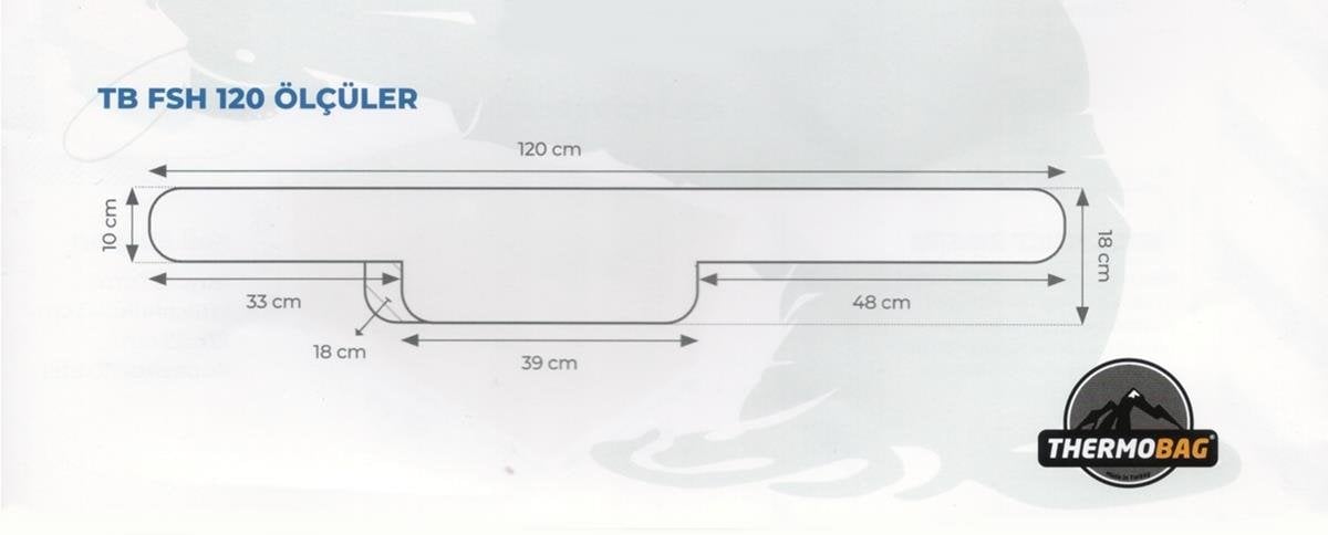 thermobag kamış çantası 120 cm